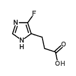 CAS#: 959243-70-0， 3-(4-Fluoro-1H-imidazol-5-yl)propanoic acid