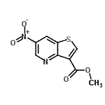CAS#: 959245-02-4， Methyl 6-nitrothieno[3,2-b]pyridine-3-carboxylate