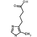 CAS#: 959261-61-1， 4-(5-Methyl-1H-imidazol-4-yl)butanoic acid