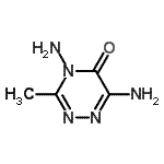 CAS#: 95927-20-1， 4,6-Diamino-3-methyl-1,2,4-triazin-5(4H)-one