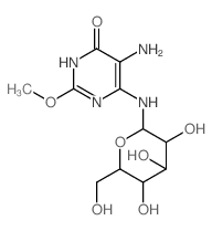 CAS#: 95931-87-6， 5-Amino-6-(beta-D-Glucopyranosyl-Amino)-2-Methoxy-4(1H)-Pyrimidinone