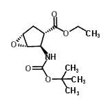 CAS#: 959745-88-1， Ethyl (1S,2R,3S,5R)-2-({[(2-methyl-2-propanyl)oxy]carbonyl}amino)-6-oxabicyclo[3.1.0]hexane-3-carboxylate