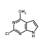 CAS#: 96022-77-4， 2-Chloro-4-methoxy-1H-pyrrolo[2,3-d]pyrimidine