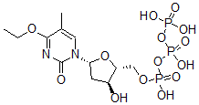 CAS#: 96027-03-1， O(4)-Ethylthymidine 5'-Triphosphate