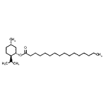 CAS#: 96097-19-7， [(1S,2R,5S)-2-isopropyl-5-methyl-cyclohexyl] hexadecanoate