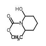 CAS#: 96133-56-1， Methyl 2-hydroxy-6-methyl-1-piperidinecarboxylate