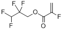 structure of CAS# 96250-37-2, 2-Fluoro-2-Propenoic Acid 2,2,3,3-Tetrafluoropropyl Ester;2-Fluoroprop-2-Enoic Acid 2,2,3,3-Tetrafluoropropyl Ester;2-Fluoroacrylic Acid 2,2,3,3-Tetrafluoropropyl Ester;2-Propenoic Acid, 2-Fluoro-, 2,2,3,3-Tetrafluoropropyl Ester