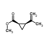 CAS#: 96358-64-4， Methyl (1R,2S)-2-isopropenylcyclopropanecarboxylate