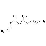 CAS#: 96424-16-7， Ethyl (4E)-4-hexen-2-ylcarbamate