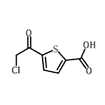 CAS#: 96543-77-0， 5-(Chloroacetyl)-2-thiophenecarboxylic acid