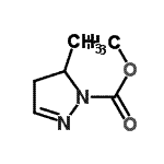 CAS#: 96632-56-3， Methyl 5-methyl-4,5-dihydro-1H-pyrazole-1-carboxylate