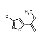 CAS#: 96735-12-5， Methyl 3-chloro-1,2-oxazole-5-carboxylate
