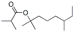 CAS#: 96846-74-1， 1,1,5-Trimethylheptyl Isobutyrate