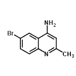 CAS#: 96938-26-0， 6-Bromo-2-methyl-4-quinolinamine