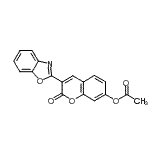 CAS#: 97004-78-9， 3-(1,3-Benzoxazol-2-yl)-2-oxo-2H-chromen-7-yl acetate