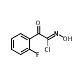 CAS#: 97131-69-6， (1Z)-2-(2-Fluorophenyl)-N-hydroxy-2-oxoethanimidoyl chloride