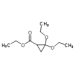 CAS#: 97149-57-0， Ethyl 2,2-diethoxycyclopropanecarboxylate
