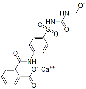CAS#: 97259-91-1， Calcium 2-[[[4-[[[[(Oxidomethyl)Amino]Carbonyl]Amino]Sulphonyl]Phenyl]Amino]Carbonyl]Benzoate