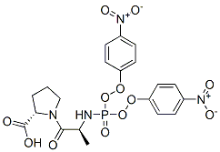 CAS#: 97280-42-7， N(alpha)-(Bis(4-Nitrophenoxy)Phosphoryl)Alanylproline