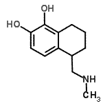 CAS#: 97352-20-0， 5-[(Methylamino)methyl]-5,6,7,8-tetrahydro-1,2-naphthalenediol