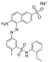 CAS#: 97358-57-1， Sodium 6-Amino-5-[[3-[[(2-Ethylphenyl)Amino]Sulphonyl]-4-Methylphenyl]Azo]Naphthalene-2-Sulphonate