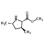CAS#: 97373-42-7， Methyl (3S,5S)-3,5-dimethyl-L-prolinate