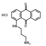 CAS#: 97404-14-3， 1-[(3-Aminopropyl)amino]-9,10-anthraquinone hydrochloride (1:1)