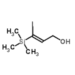 CAS#: 97632-90-1， (2Z)-3-Iodo-3-(trimethylsilyl)-2-propen-1-ol