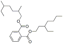 CAS 登录号:97692-55-2, 3-乙基庚基 2,5-二甲基庚基邻苯二甲酸酯