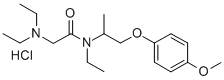 CAS 登录号:97702-95-9, 2-(二乙基氨基)-N-乙基-N-(1-(p-甲氧基苯氧基)-2-丙基)乙酰胺盐酸盐
