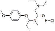 CAS#: 97703-04-3， 2-Diethylamino-N-[1-(4-Methoxyphenoxy)Propyl]-N-Methyl-Acetamide Hydrochloride