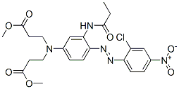 CAS#: 97890-01-2， Methyl N-[4-[(2-Chloro-4-Nitrophenyl)Azo]-3-[(1-Oxopropyl)Amino]Phenyl]-N-(3-Methoxy-3-Oxopropyl)-beta-Alaninate