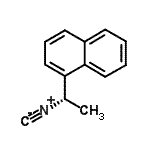 CAS#: 97903-88-3， 1-[(1S)-1-Isocyanoethyl]naphthalene