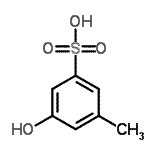 CAS#: 98-20-4， 3-Hydroxy-5-methylbenzenesulfonic acid