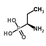 structure of CAS# 98048-99-8, [(1S)-1-Aminopropyl]phosphonic acid;- - PHOSPHONICACID;(1S)-(+)-(1-Aminopropyl)phosphonic acid;(1S)-(+)-(1-AMINOPROPYL)PHOSPHONICACID