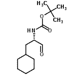 CAS#: 98105-42-1， 2-Methyl-2-propanyl [(2S)-1-cyclohexyl-3-oxo-2-propanyl]carbamate