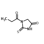 CAS#: 98134-93-1， 1-Propionyl-2-thioxo-4-imidazolidinone