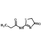 CAS#: 98134-98-6， N-(4-Oxo-4,5-dihydro-1,3-thiazol-2-yl)propanamide