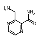 CAS#: 98135-37-6， 3-(Aminomethyl)-2-pyrazinecarboxamide