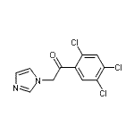 CAS#: 98164-61-5， 2-(1H-Imidazol-1-yl)-1-(2,4,5-trichlorophenyl)ethanone