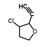 CAS#: 98198-80-2， 3-Chloro-2-ethynyltetrahydrofuran