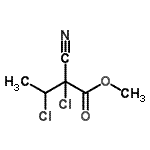 CAS#: 98198-89-1， Methyl 2,3-dichloro-2-cyanobutanoate