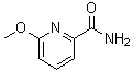 结构式 CAS# 98276-69-8, 6-甲氧基-2-吡啶甲酰胺