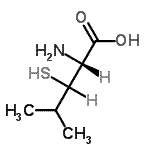 CAS#: 98278-26-3， (2R)-2-Amino-4-methyl-3-sulfanylpentanoic acid