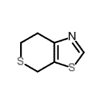 CAS#: 98316-88-2， 6,7-Dihydro-4H-thiopyrano[4,3-d][1,3]thiazole