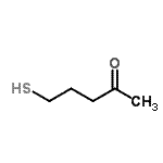 CAS#: 98321-74-5， 5-Sulfanyl-2-pentanone