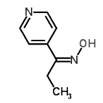 CAS#: 98377-51-6， (1Z)-N-Hydroxy-1-(4-pyridinyl)-1-propanimine
