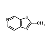CAS#: 98383-10-9， 2-Methyl[1,3]thiazolo[5,4-c]pyridine