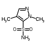 CAS#: 98389-46-9， 1,4-Dimethyl-1H-pyrazole-5-sulfonamide