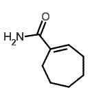 CAS#: 98425-73-1， 1-Cycloheptene-1-carboxamide